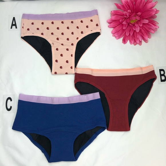 Thinx BTWN 9-10 (A) Brief Period Undie - Picture 2 of 9